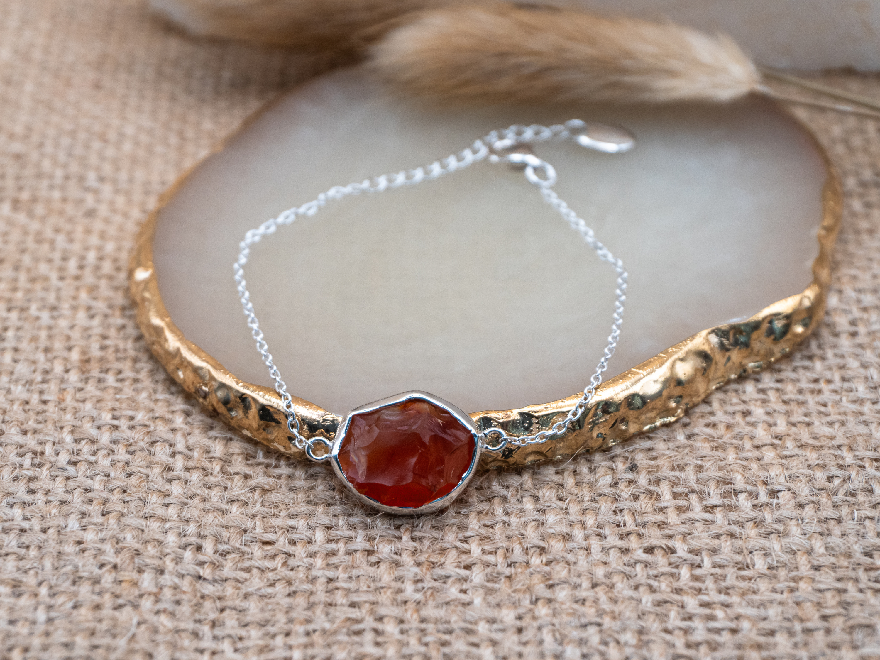 The Clove Bracelet: Carnelian