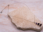 The Marigold Necklace: Garnet, Rhodonite and Ruby