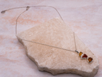 The Marigold Necklace: Orange Citrine, Carnelian and Amber