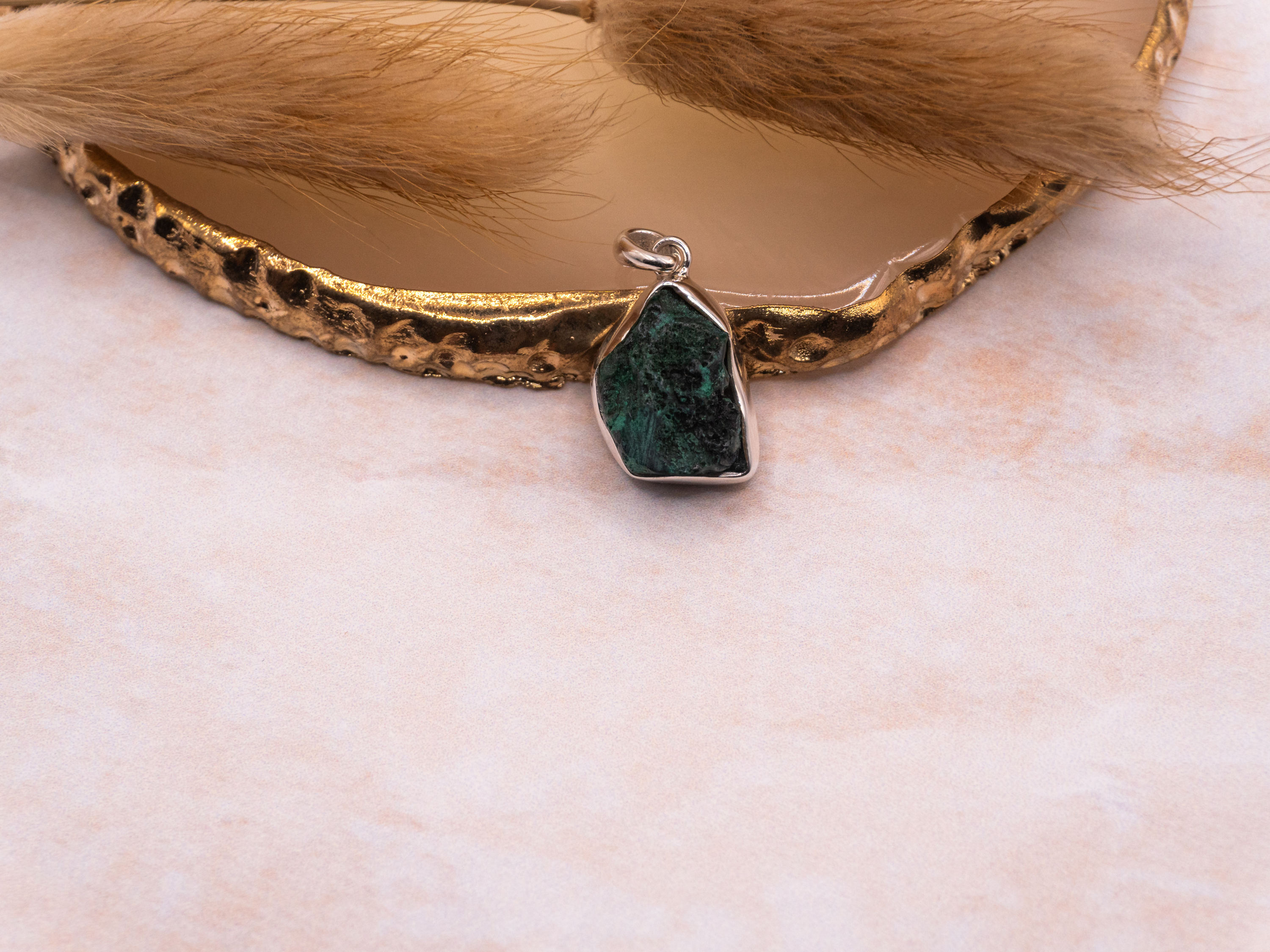The Karma Pendant: Malachite