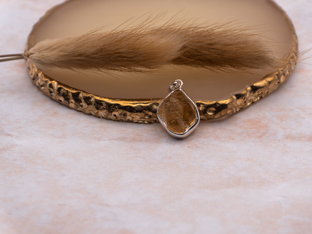 The Karma Pendant: Citrine