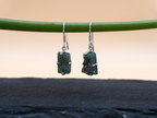 The Cascade Earrings: Green Aventurine
