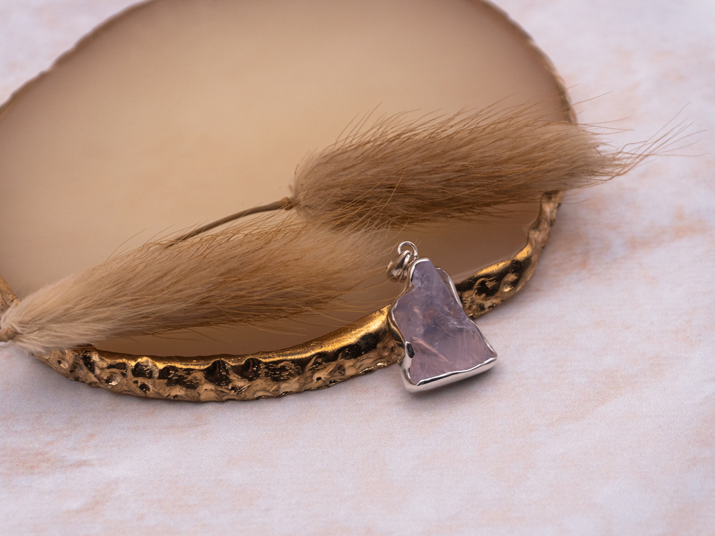 The Karma Pendant: Lavender Quartz