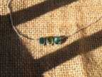 The Jasmine Necklace: Peridot, Green Jade and Green Aventurine
