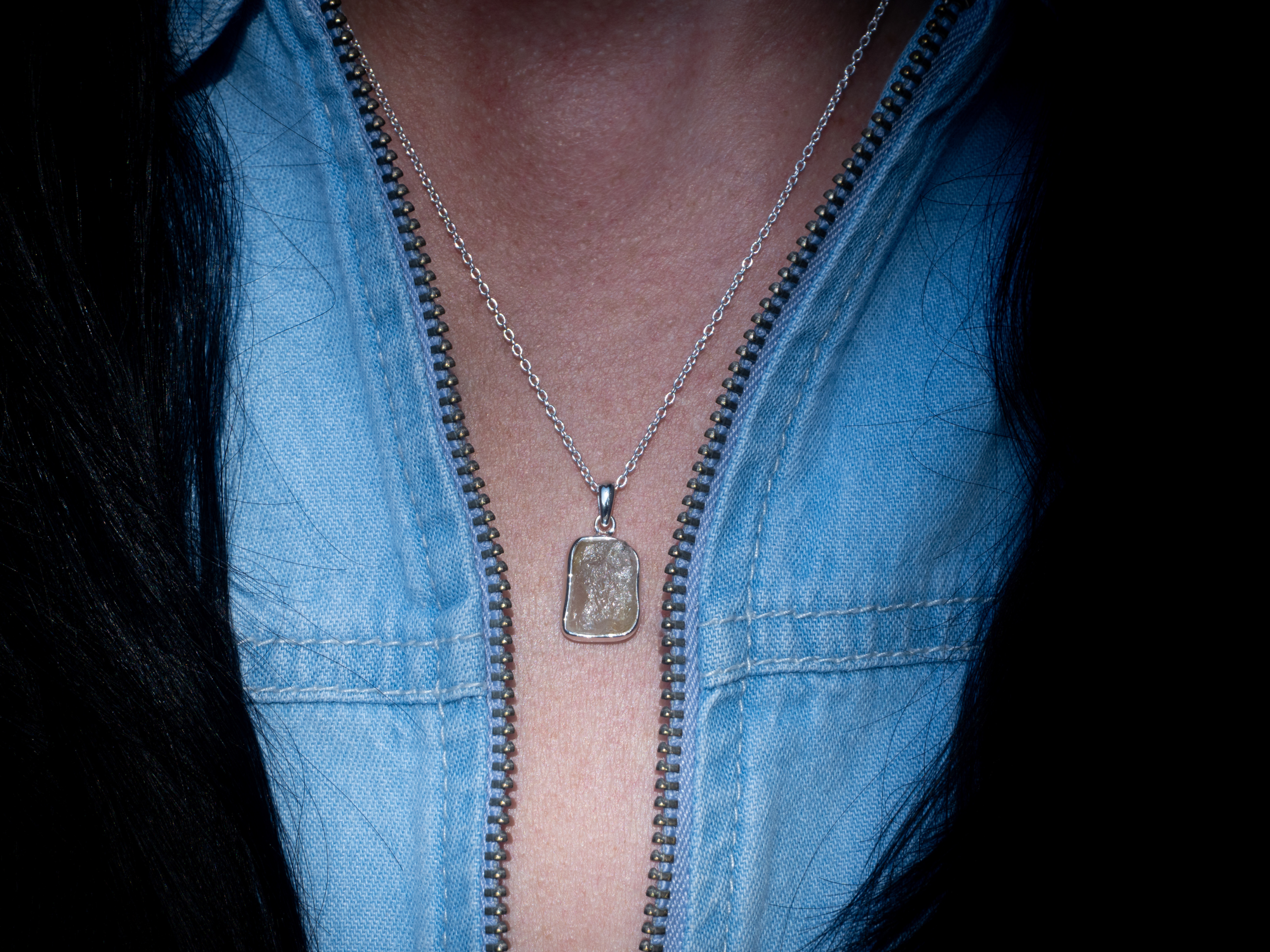 The Karma Pendant: Rutile Quartz