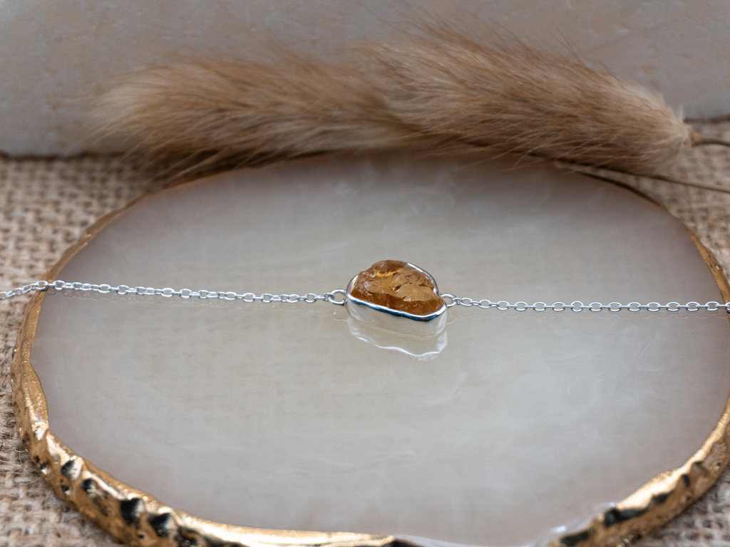 The Clove Bracelet: Citrine