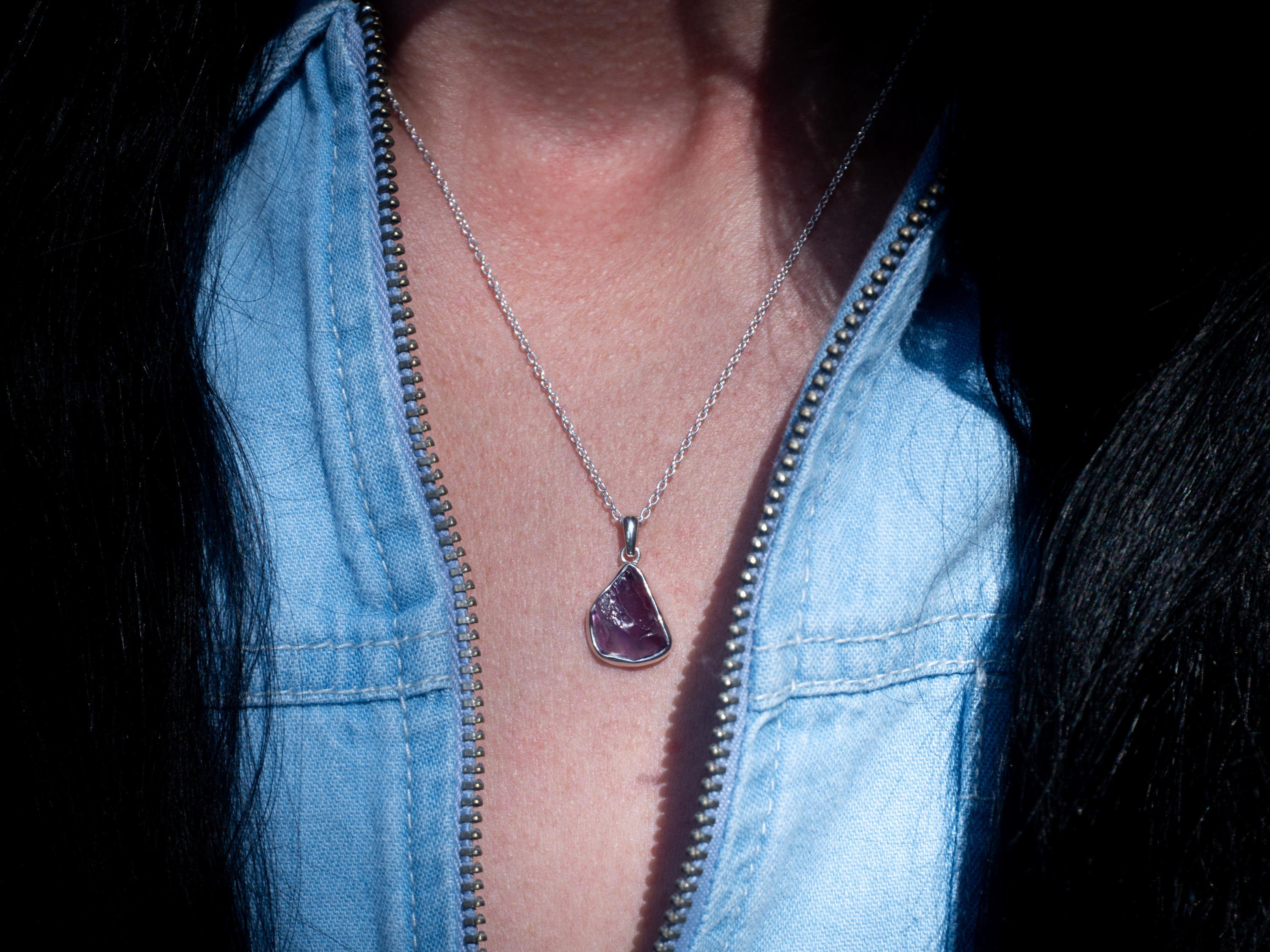 The Karma Pendant: Amethyst