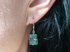 The Cascade Earrings: Green Aventurine