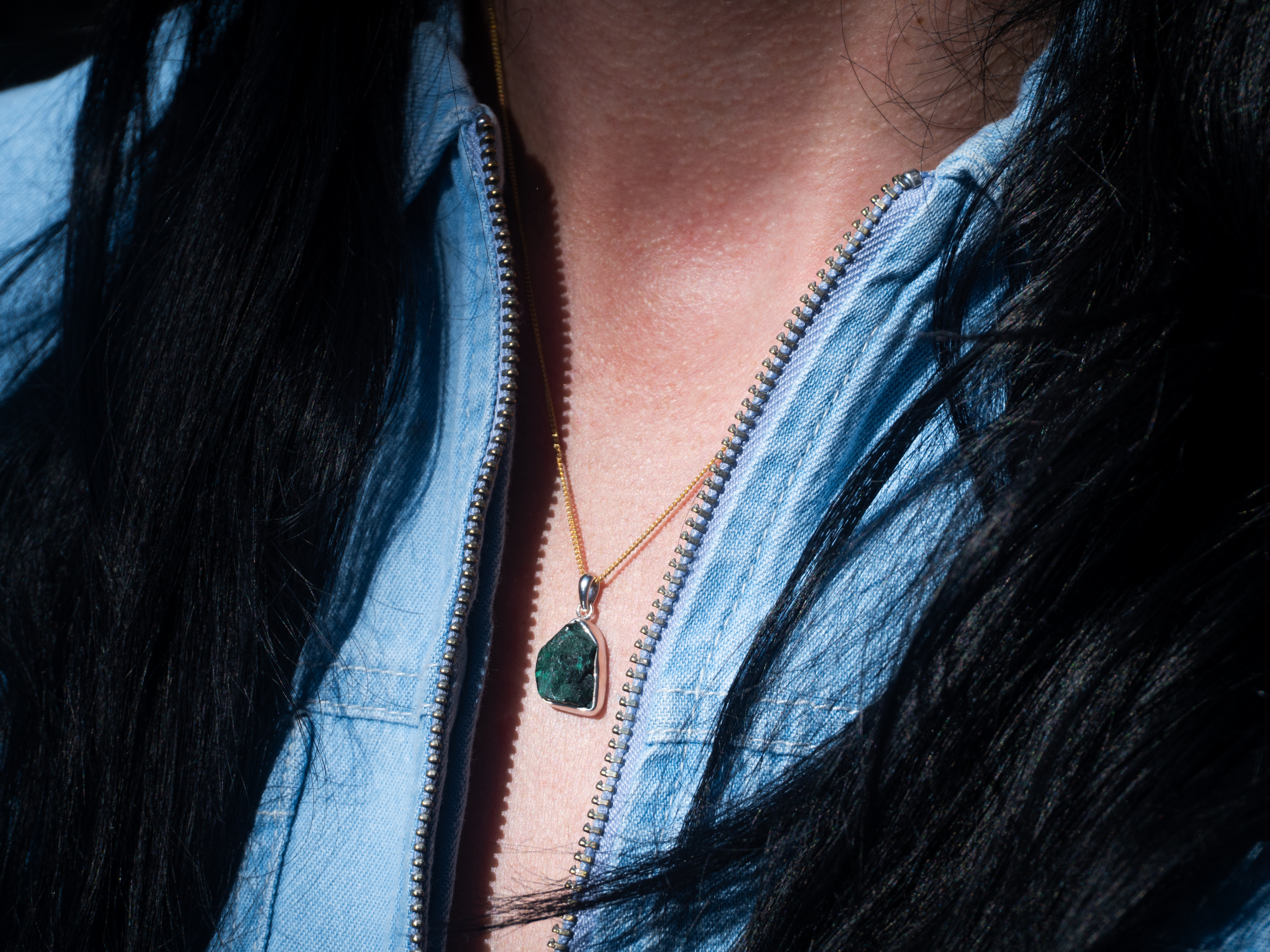 The Karma Pendant: Malachite