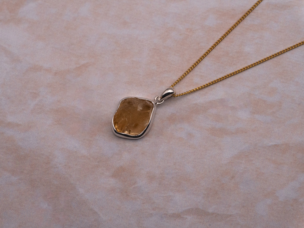 The Karma Pendant: Citrine