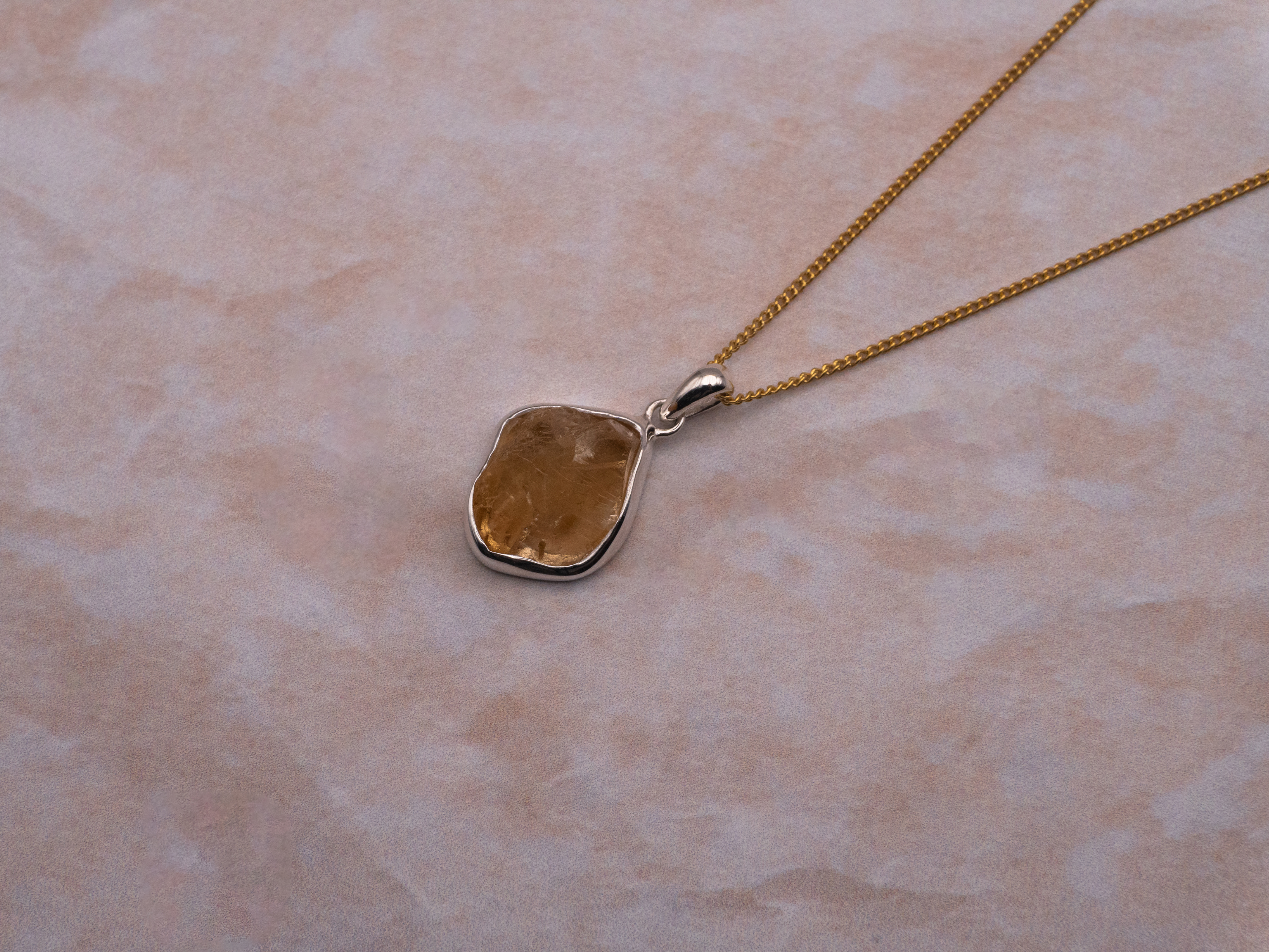 The Karma Pendant: Citrine