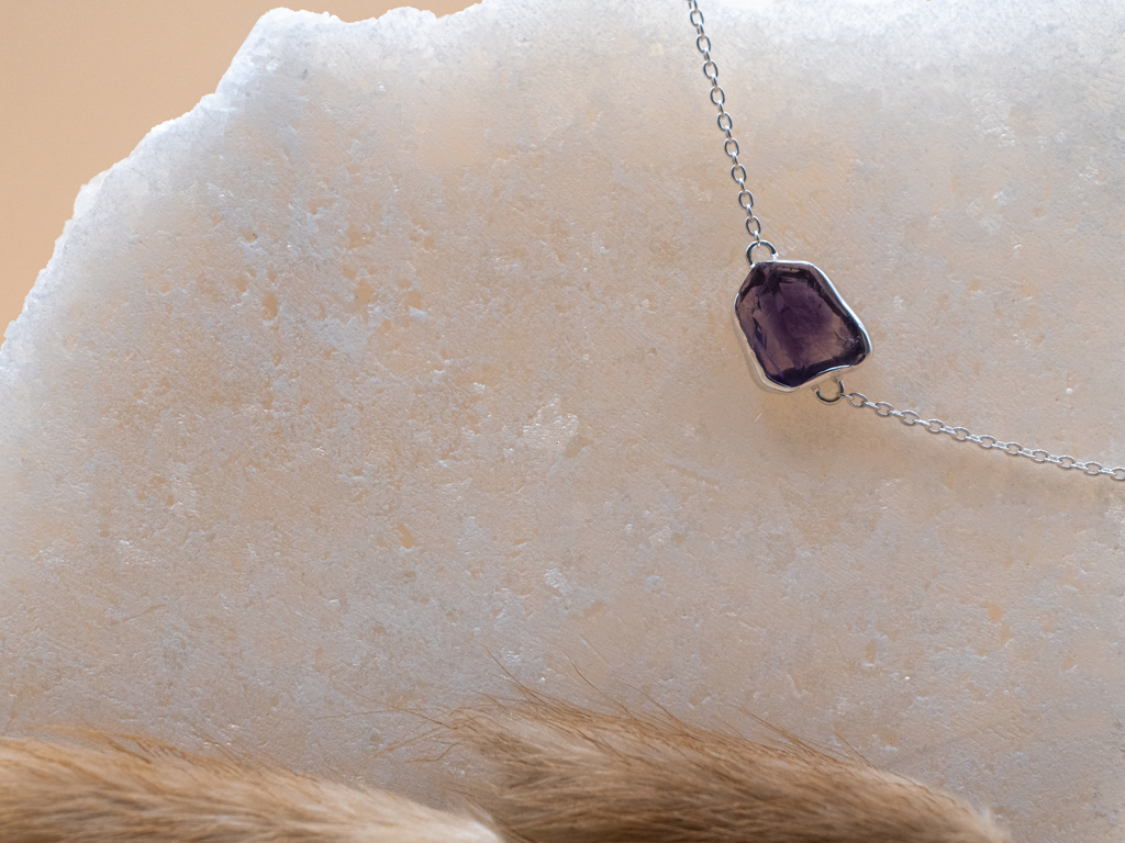 The Clove Bracelet: Amethyst