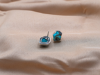 The Lotus Earrings: Turquoise