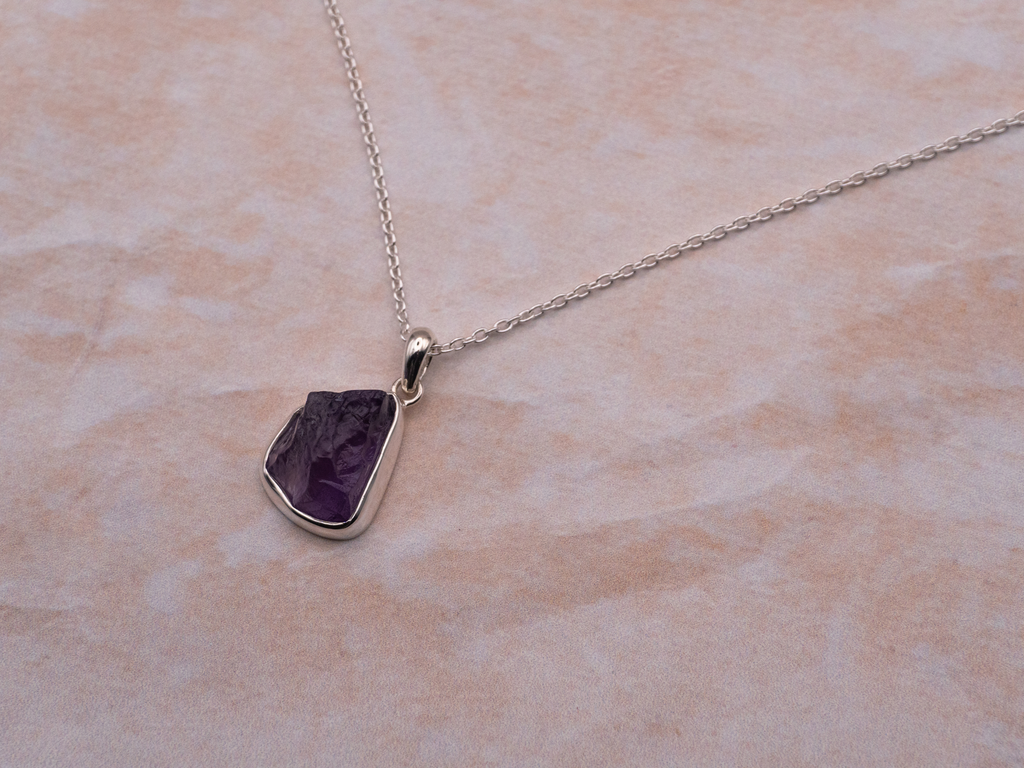 The Karma Pendant: Amethyst