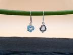 The Cascade Earrings: Blue Topaz
