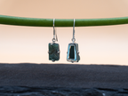 The Cascade Earrings: Green Aventurine