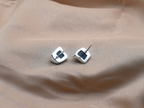 The Lotus Earrings: Labradorite