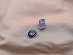 The Lotus Earrings: Lavender Quartz