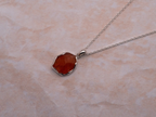 The Karma Pendant: Carnelian