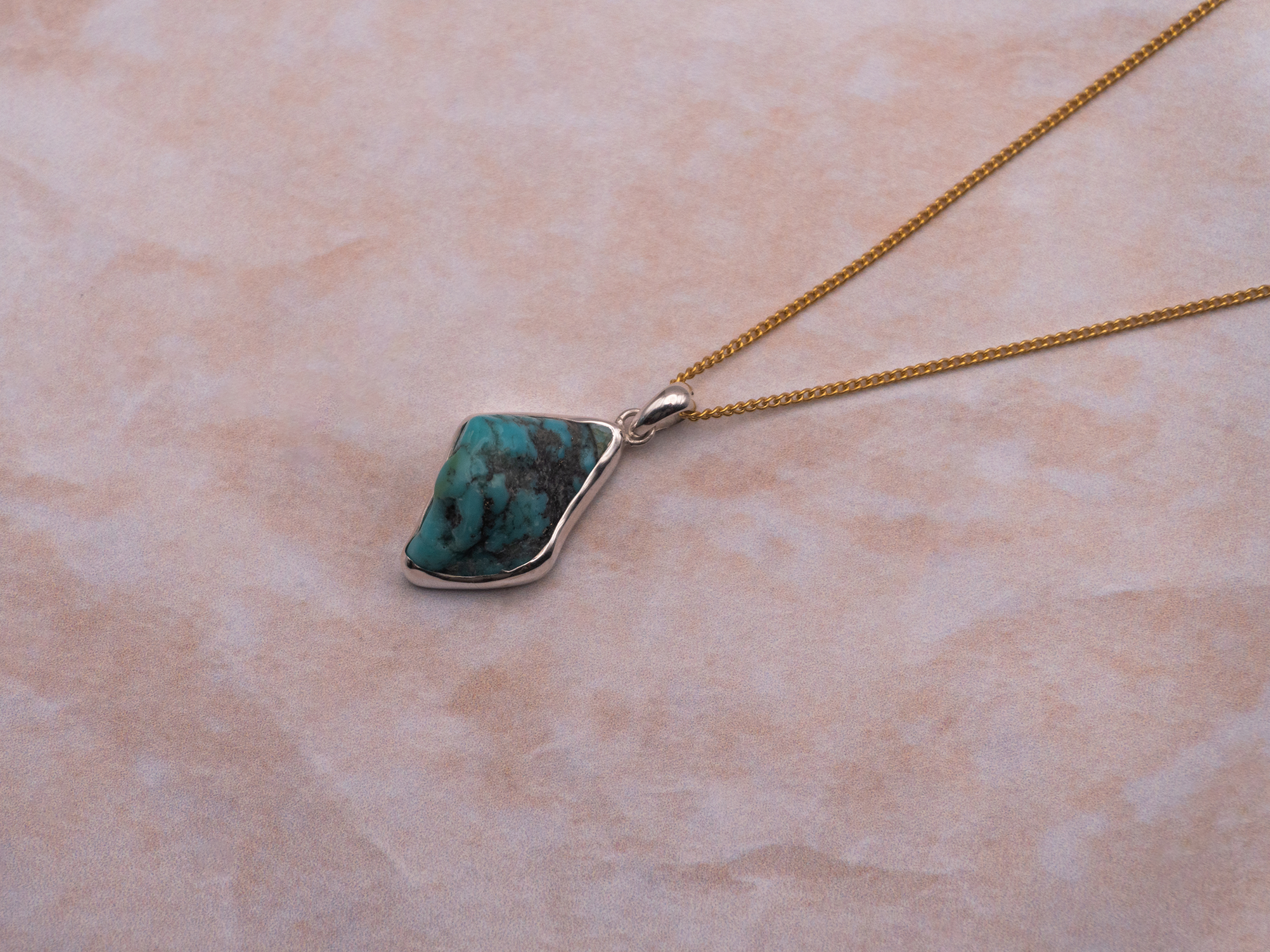 The Karma Pendant: Turquoise