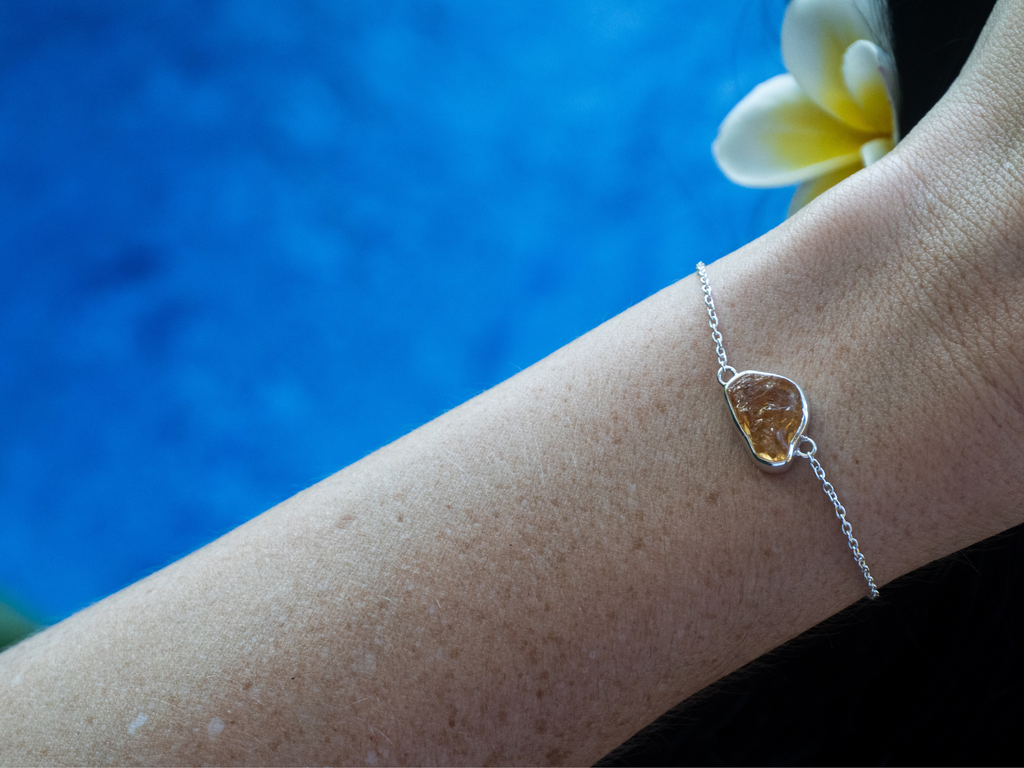 The Clove Bracelet: Citrine