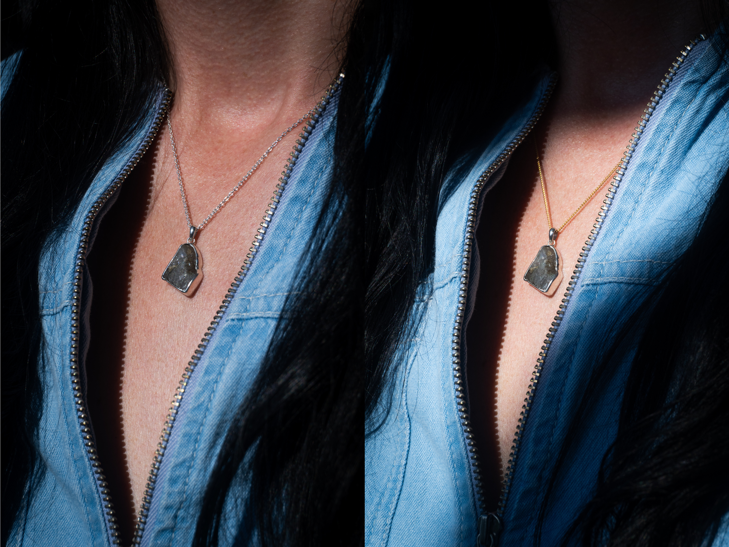 The Karma Pendant: Labradorite