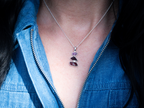 The Marigold Necklace: Garnet, Rhodonite and Ruby
