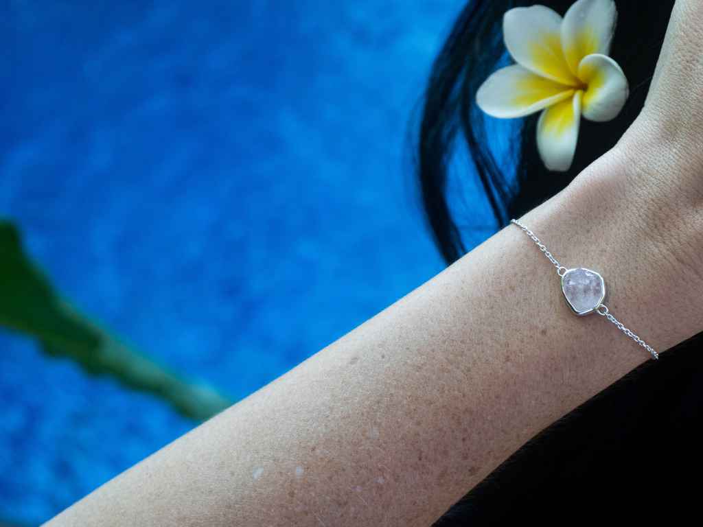 The Clove Bracelet: Rose Quartz