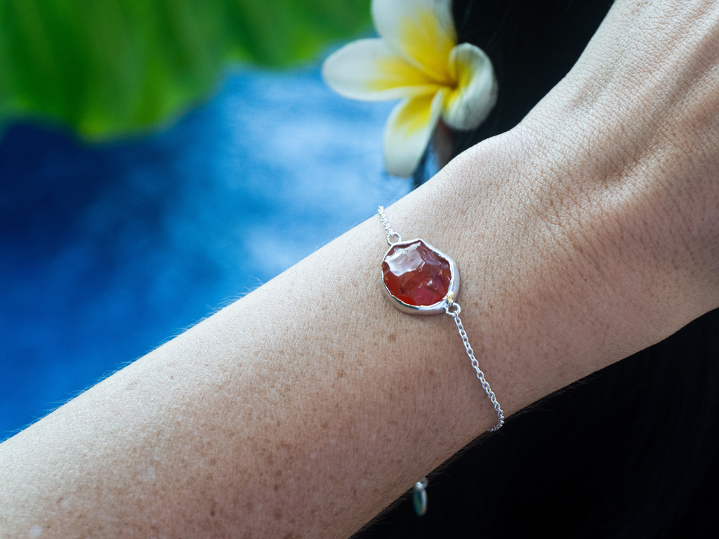 The Clove Bracelet: Carnelian