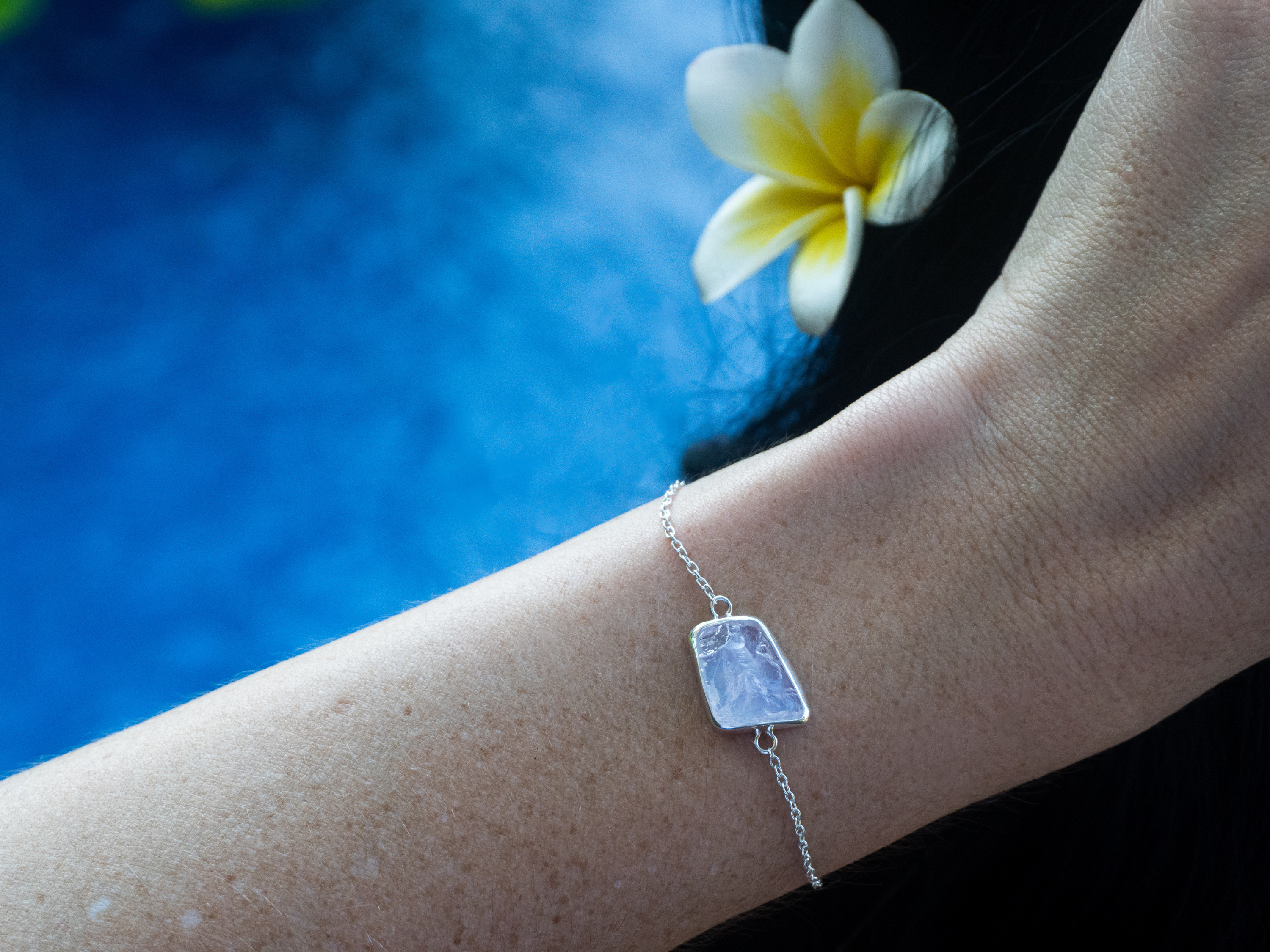 The Clove Bracelet: Lavender Quartz