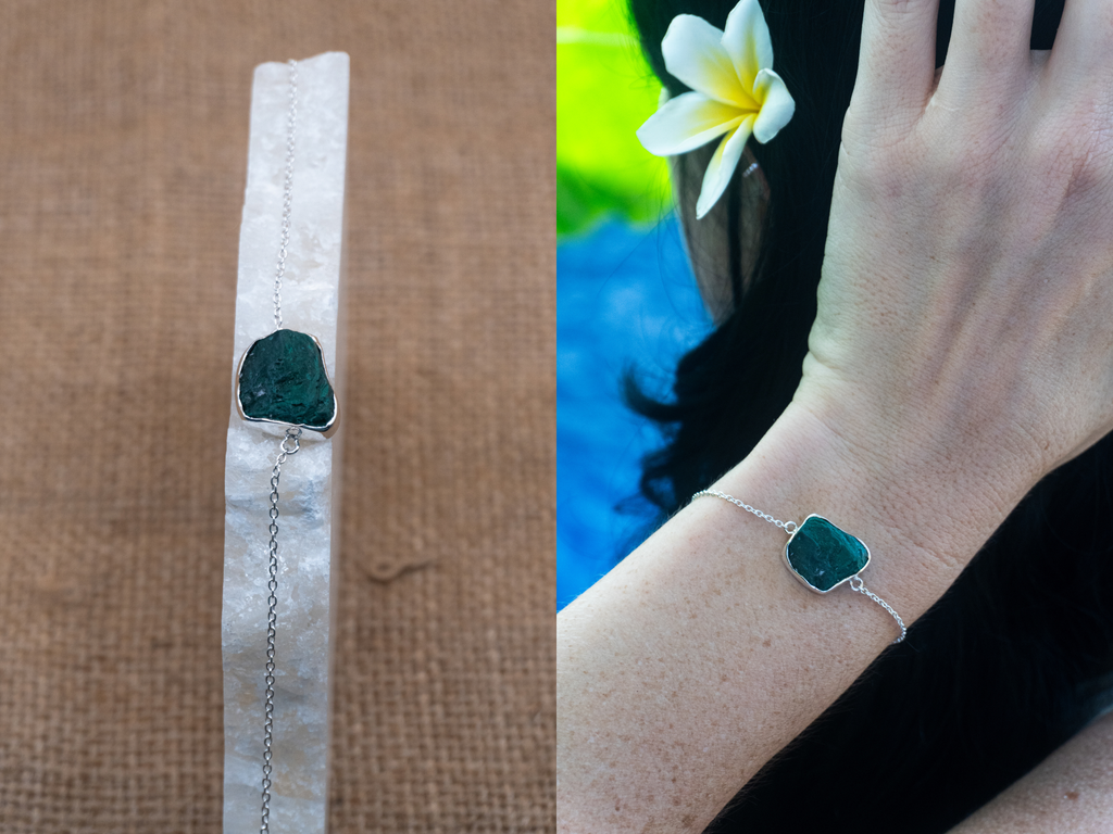 The Clove Bracelet: Malachite