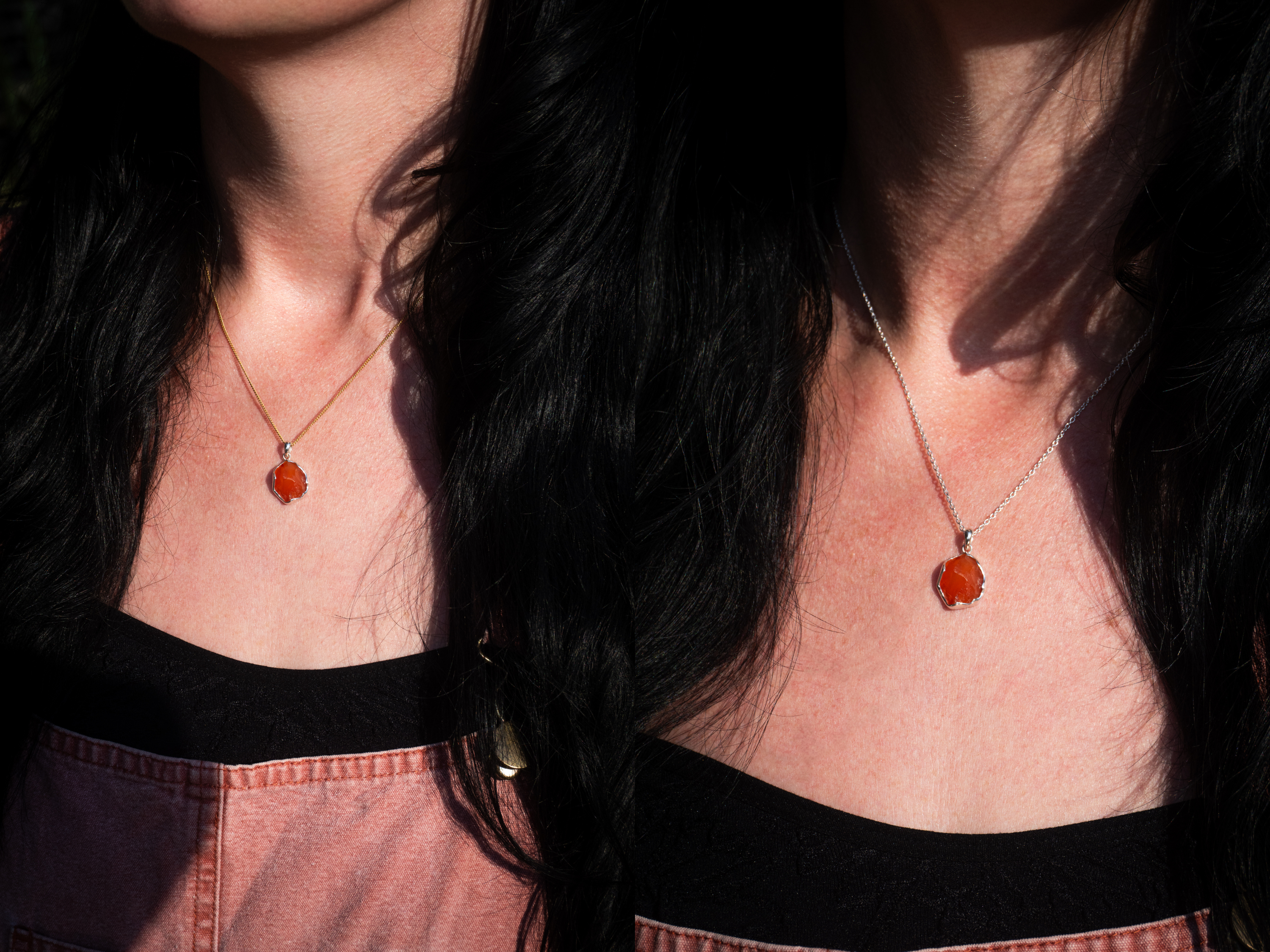 The Karma Pendant: Carnelian