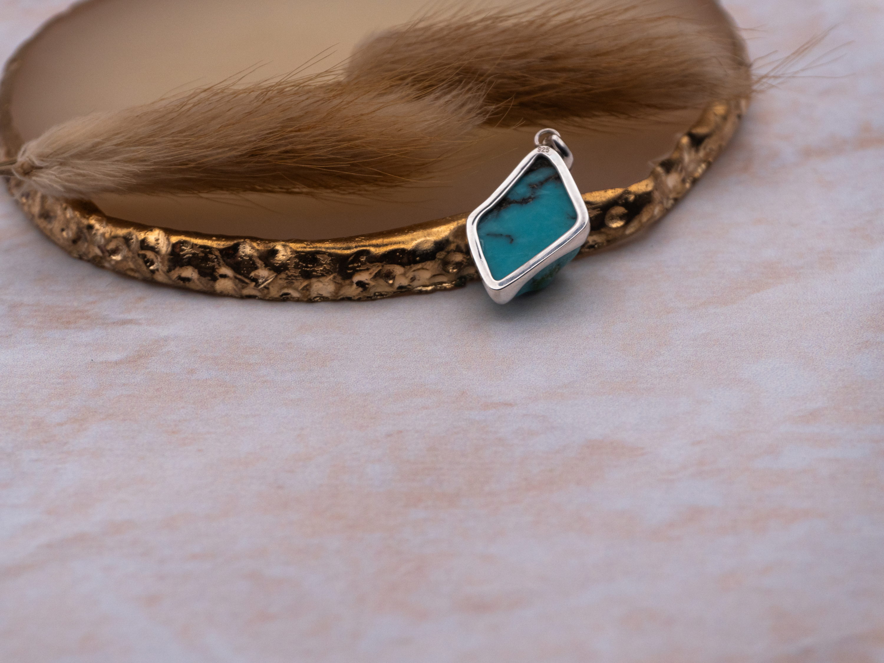 The Karma Pendant: Turquoise