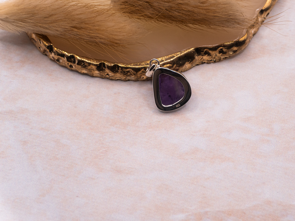 The Karma Pendant: Amethyst