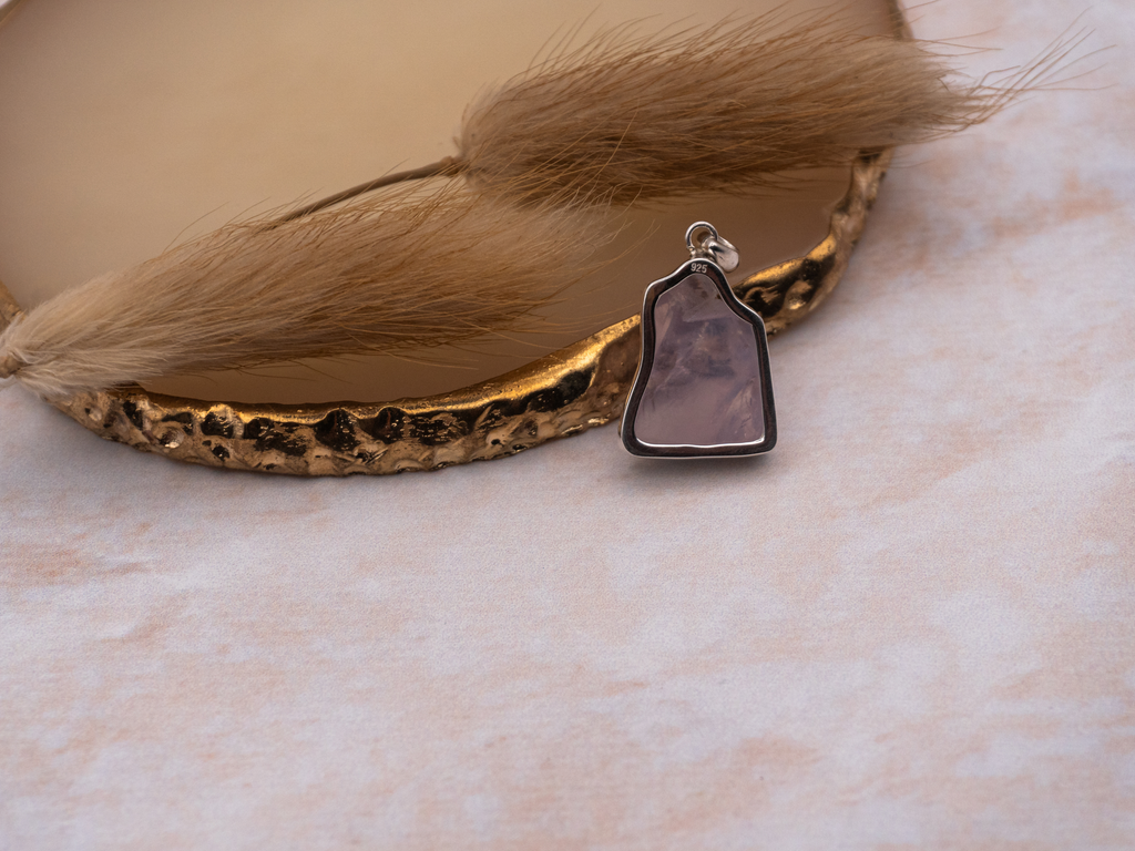 The Karma Pendant: Lavender Quartz