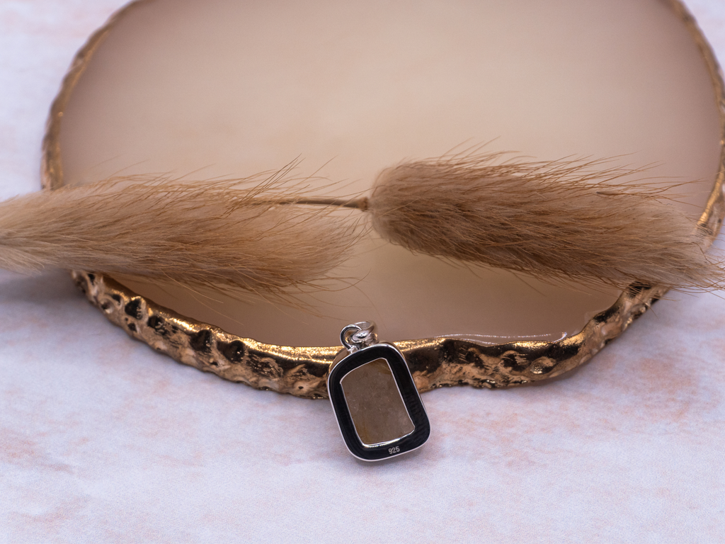 The Karma Pendant: Rutile Quartz