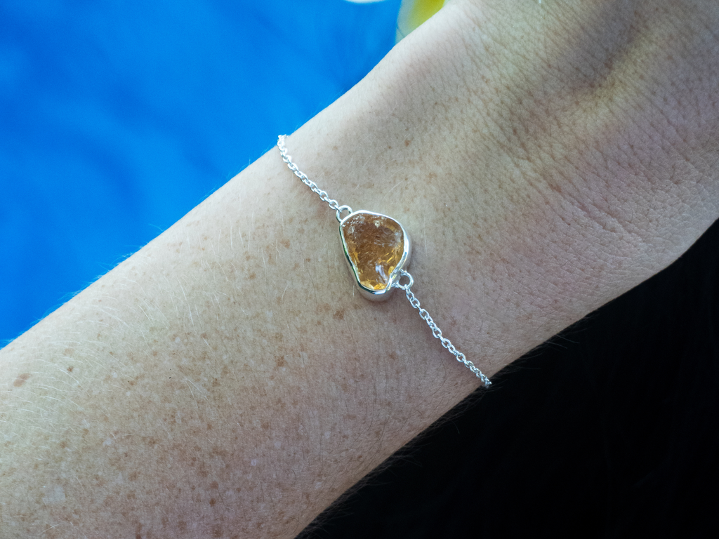 The Clove Bracelet: Citrine