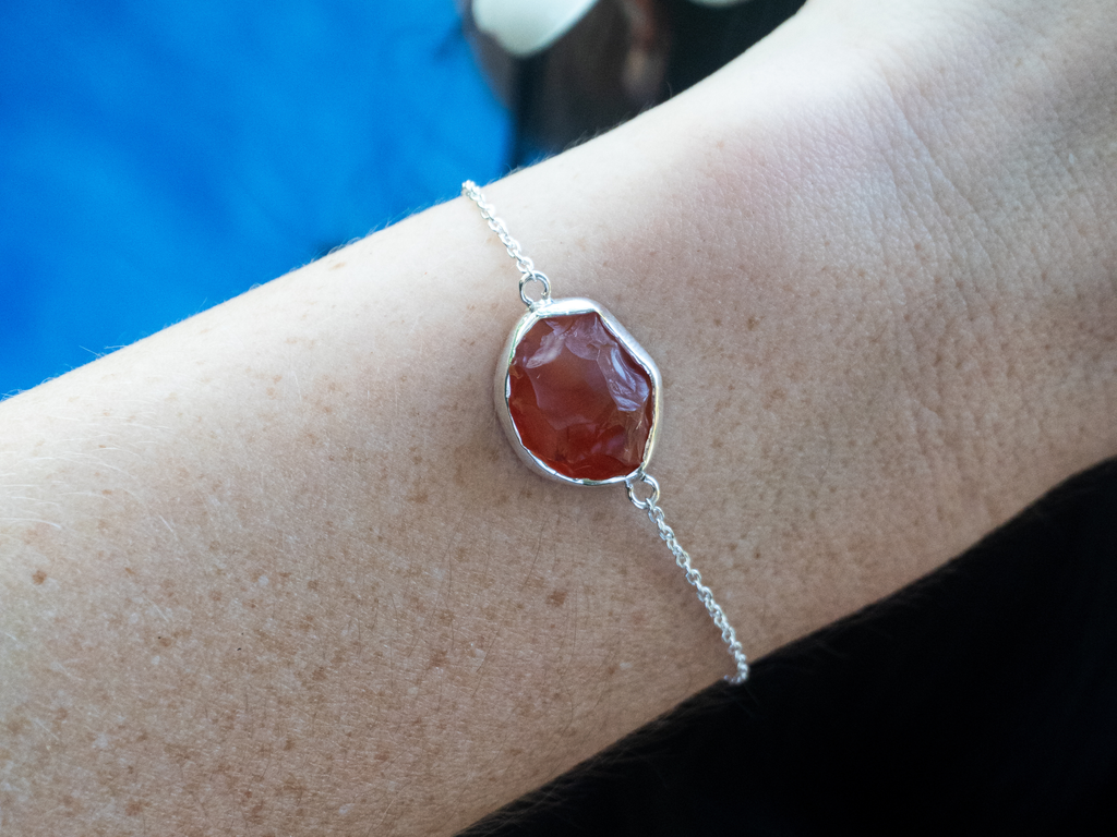 The Clove Bracelet: Carnelian