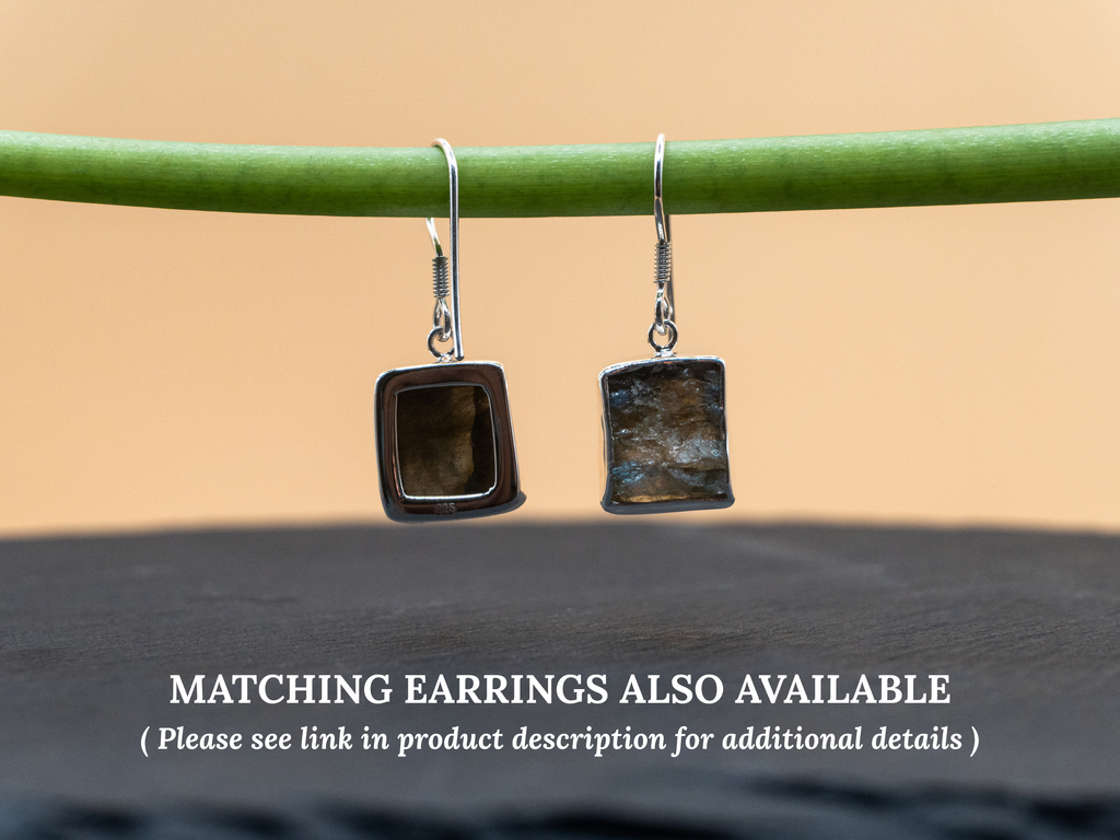 The Karma Pendant: Labradorite
