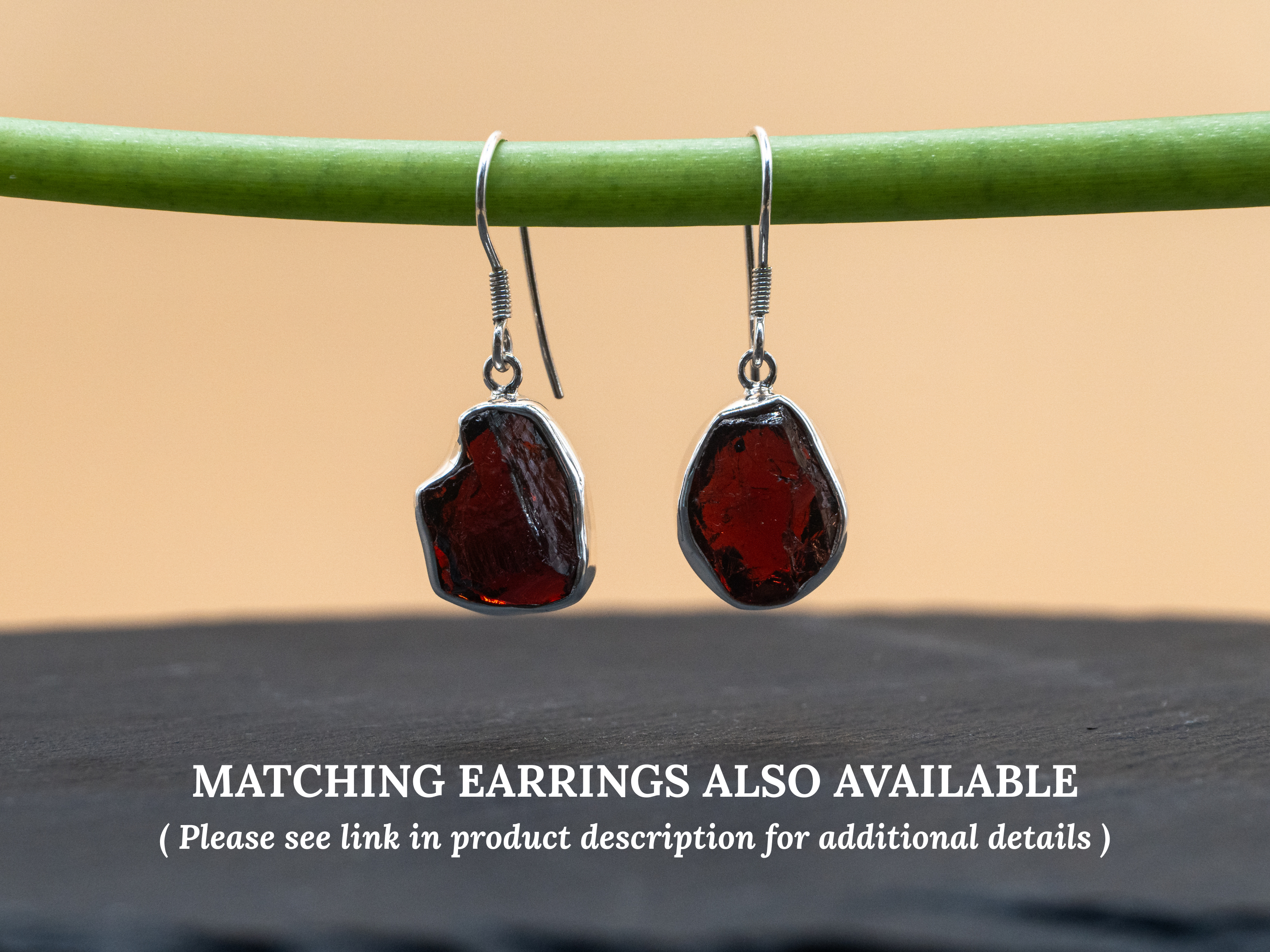 The Karma Pendant: Garnet